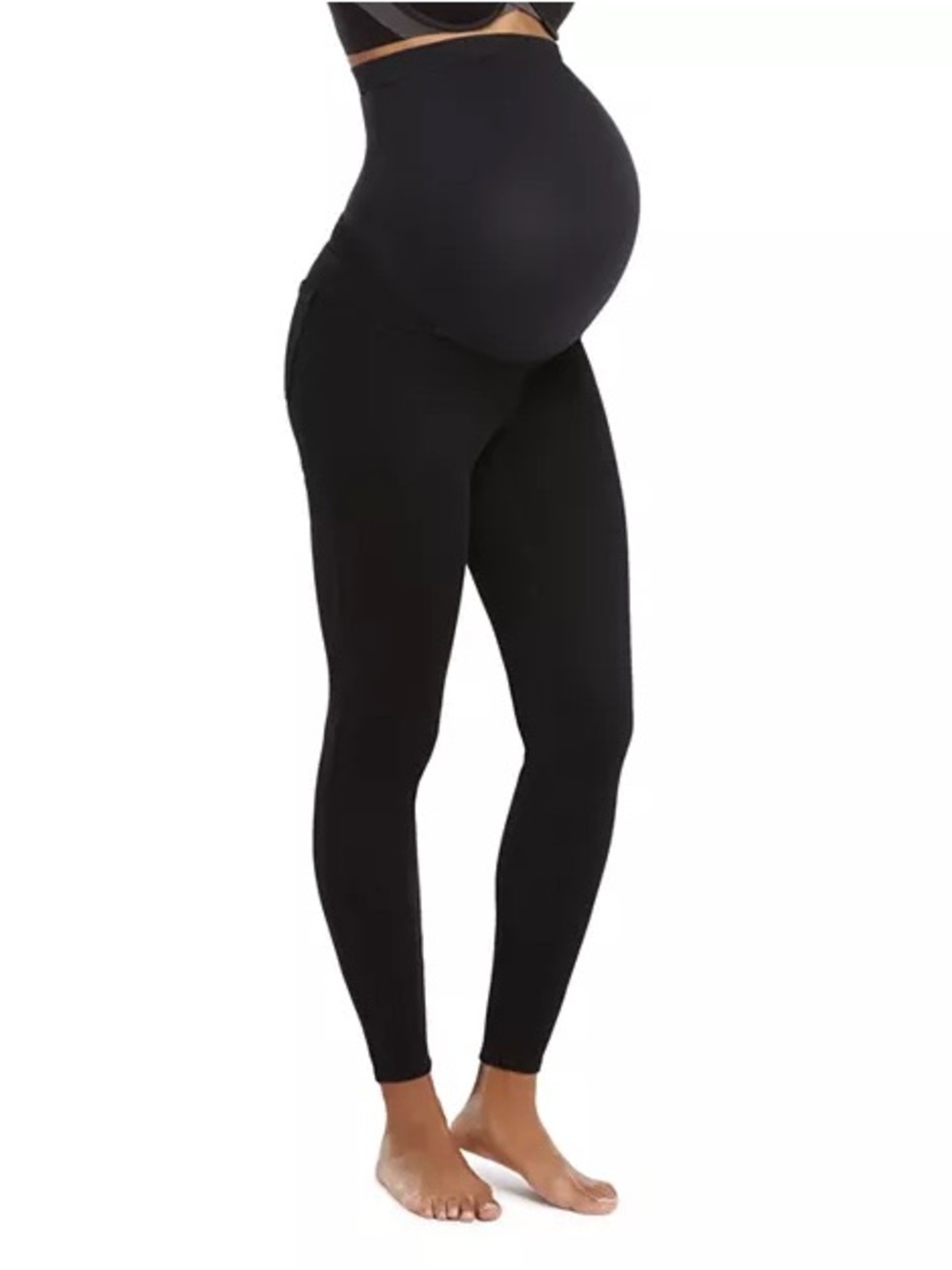 SPANX NWT Mama Ankle Jean-ish Leggings Maternity Black Size Medium